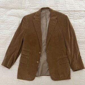 Ralph Lauren Purple Label Cashmere Tan Corduroy Jacket Purple Label